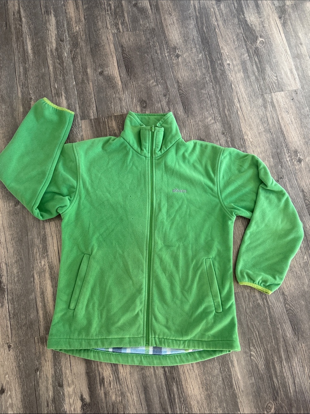 Sonam Green Full-Zip Fleece Jacket Unisex Men size Medium